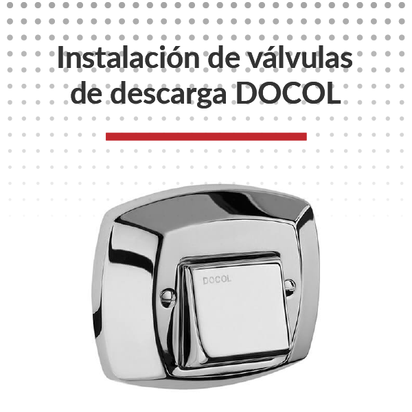 Instalación de válvulas de descarga DOCOL