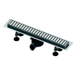 TECE LINUS SET CANALETA REJILLA 700 MM 2 EN 1 ACERO PULIDO O REVESTIR ...